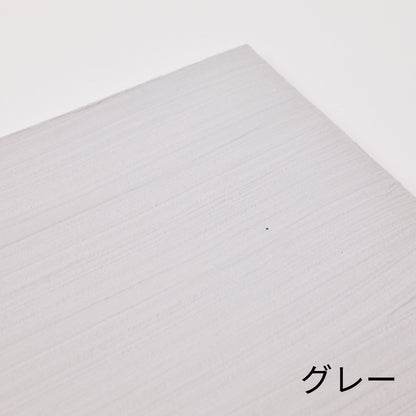 デコれるウォール（グレー）を塗った壁の仕上がり